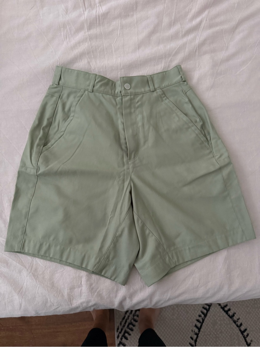 Women’s high waisted icebreaker merino wool Hiking shorts